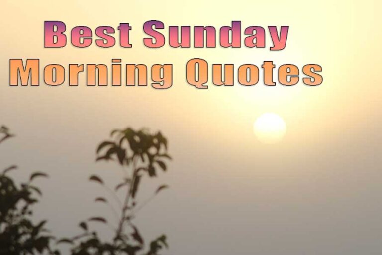 sunday morning quotes and images